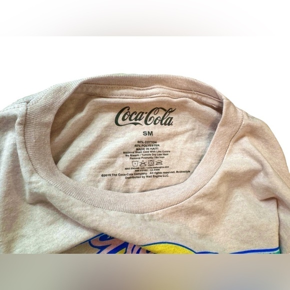 COCA COLA | Cropped Long Sleeve T-Shirt (S) - Picture 6 of 7